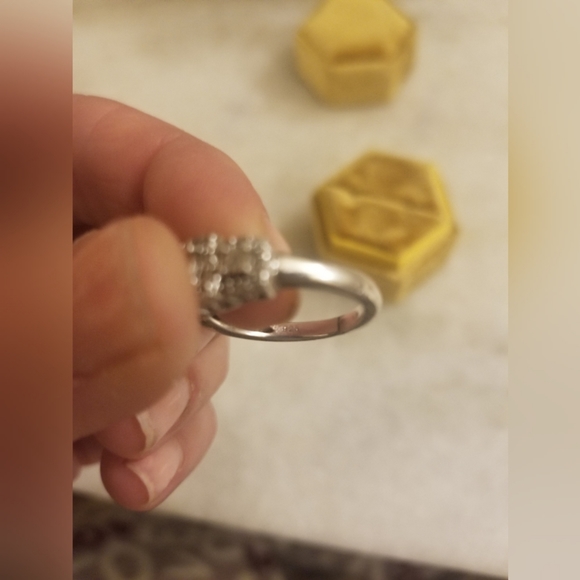 Art Deco diamond engagement ring - Picture 5 of 8